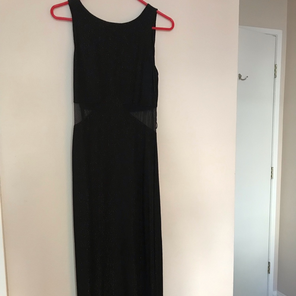 Black evening dress